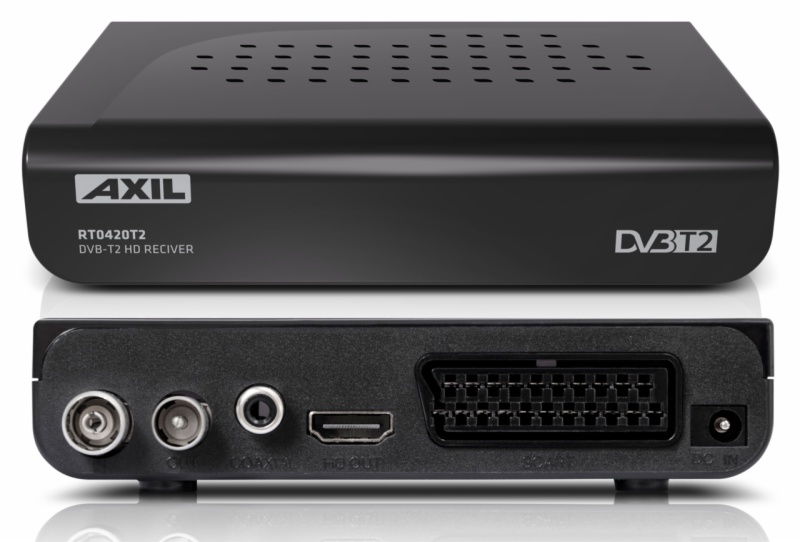 Axil RT0420T2 Receptor DVB-T2 RT0420T2 HD