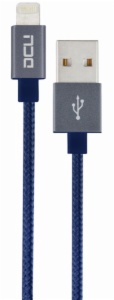 CONECTOR DCU TECNOL. LIGHTNING-USB AZUL 2