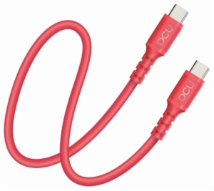 CONECTOR DCU TECNOL. USB C - USB C ROJO