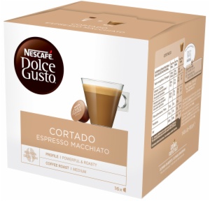 CAPSULAS CAFE DOLCE GUSTO CORTADO