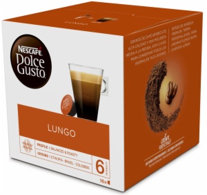 CAPSULAS CAFE DOLCE GUSTO LUNGO 16CAP 112G